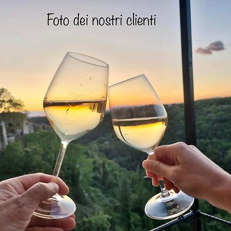 La Sorpresa Sul Bastione With Panoramic Balcony Apartment Pitigliano Exterior photo