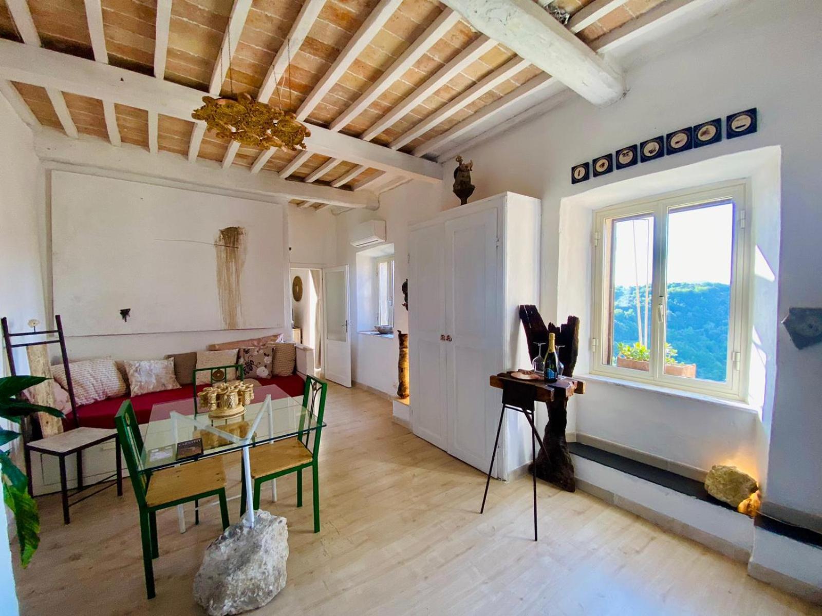 La Sorpresa Sul Bastione With Panoramic Balcony Apartment Pitigliano Exterior photo