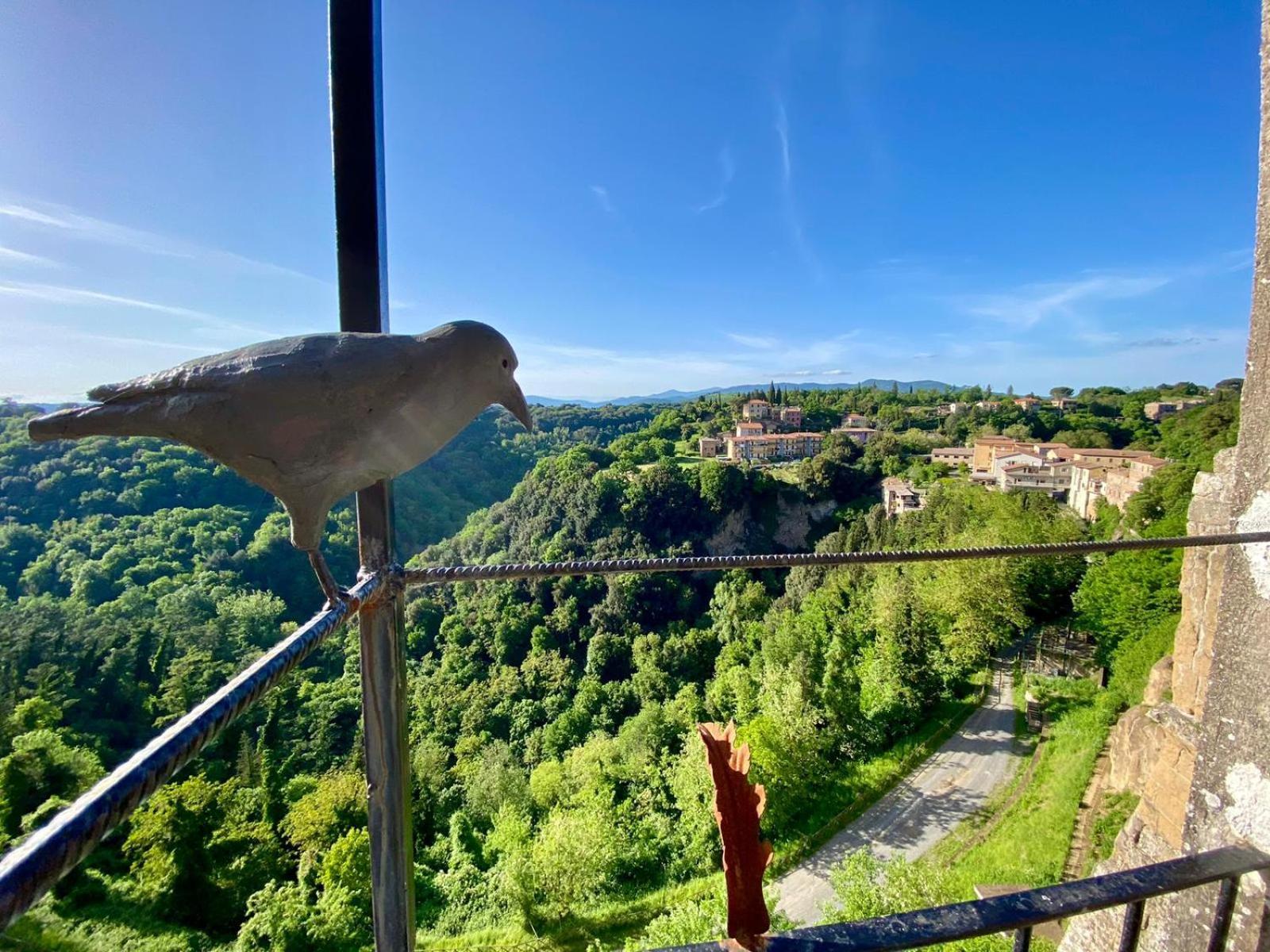 La Sorpresa Sul Bastione With Panoramic Balcony Apartment Pitigliano Exterior photo